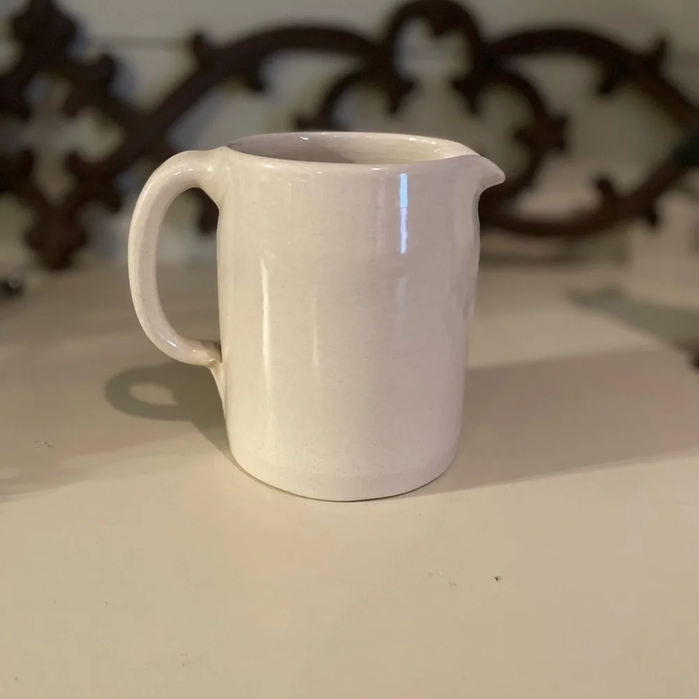 Yesteryears Pottery Noah's Ark Marshall Texas Small Pitcher 4 1/4